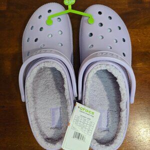 Crocs Purple Classic Lined Croc Mens 12